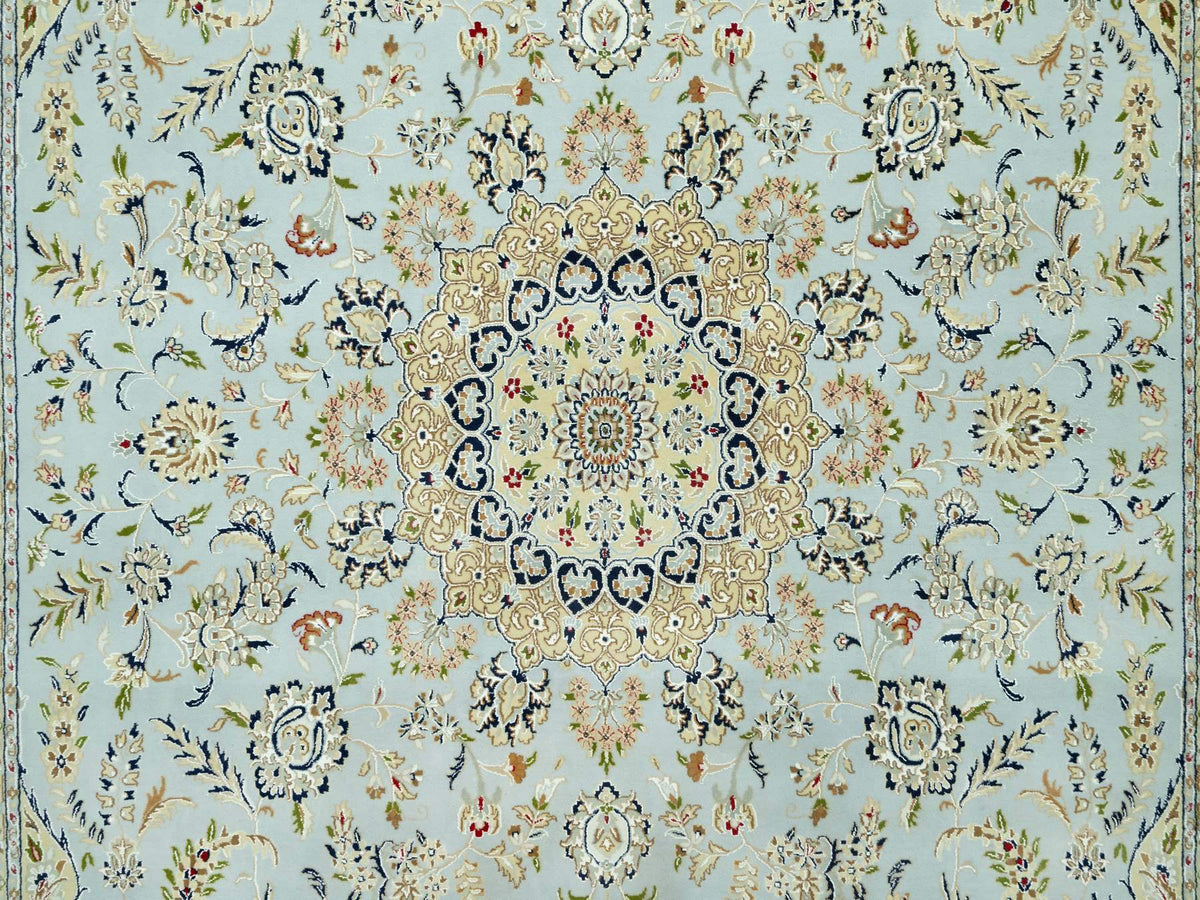 Nain Traditional hand-knotted wool rug in Blue, 11'6" x 15'6", SKU O090608