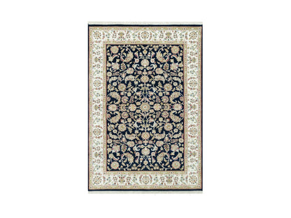 Nain Traditional hand-knotted wool rug in Blue, 6'1" x 8'10", SKU O090612