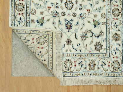 Ivory 2'10" x 19'10" Fine Oriental Hand knotted Wool Rug - Sku: O090614