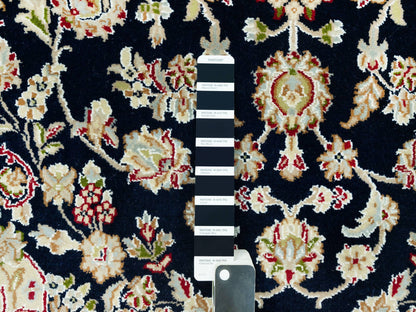 Nain Traditional hand-knotted wool rug in Blue, 4'3" x 6'3", SKU O090619