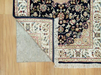 Nain Traditional hand-knotted wool runner in Blue, 2'5" x 20'1", SKU O090627