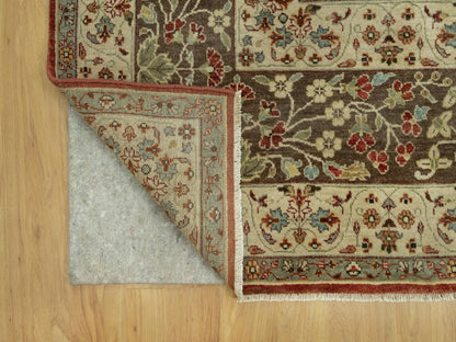 Red 9'2" x 12'1" Traditional Hand knotted Wool Rug - Sku: O090634
