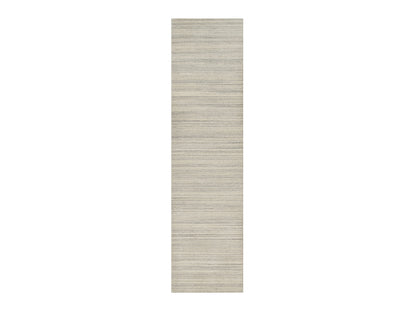 Modern / Contemporary hand-knotted wool runner in Brown, 2'7" x 10'0", SKU O090716
