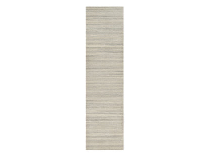 Modern / Contemporary hand-knotted wool runner in Beige, 2'6" x 10'0", SKU O090717