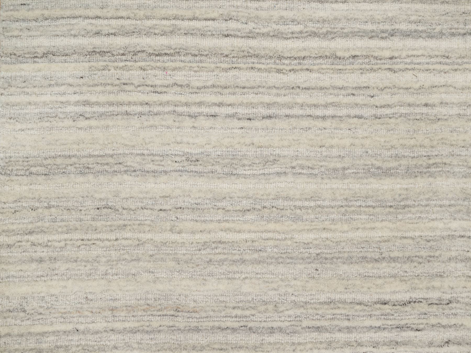 Modern / Contemporary hand-knotted wool runner in Beige, 2'6" x 10'0", SKU O090717