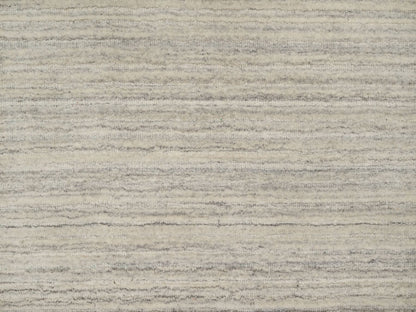 Modern / Contemporary hand-knotted wool runner in Beige, 2'5" x 8'0", SKU O090720
