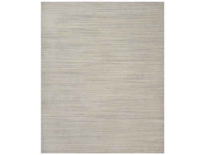Modern / Contemporary hand-knotted wool rug in Beige, 12'0" x 14'9", SKU O090799
