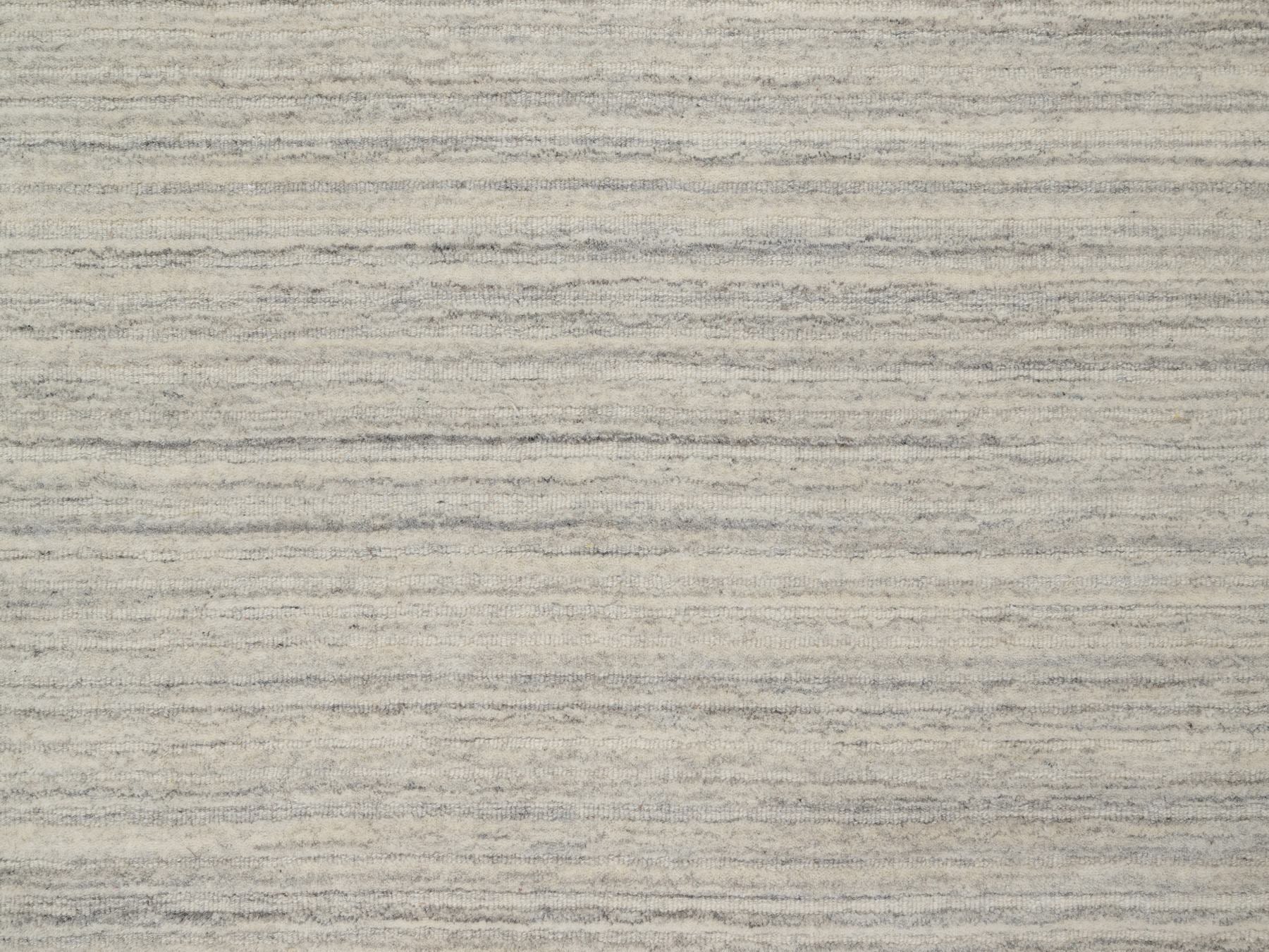 Modern / Contemporary hand-knotted wool rug in Beige, 12'0" x 14'9", SKU O090799