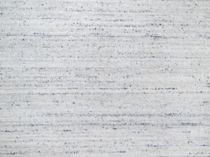 Grey 12'1" x 17'9" Modern / Contemporary Handloom Wool Rug - Sku: O090800