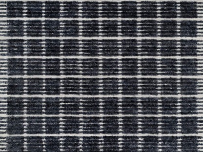 Modern / Contemporary hand-knotted wool rug in Black, 2'3" x 3'1", SKU O091065