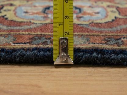 Heriz Traditional hand-knotted wool runner in Blue, 4'2" x 10'2", SKU O091088