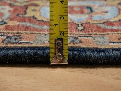 Heriz Traditional hand-knotted wool runner in Blue, 4'2" x 8'1", SKU O091110