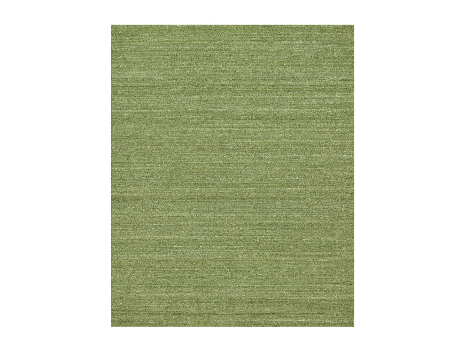Modern / Contemporary hand-knotted wool rug in Green, 8'1" x 10'0", SKU O091194
