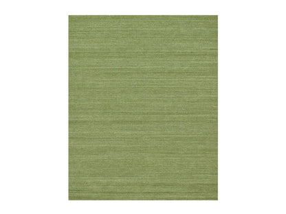 Modern / Contemporary hand-knotted wool rug in Green, 8'1" x 10'0", SKU O091194