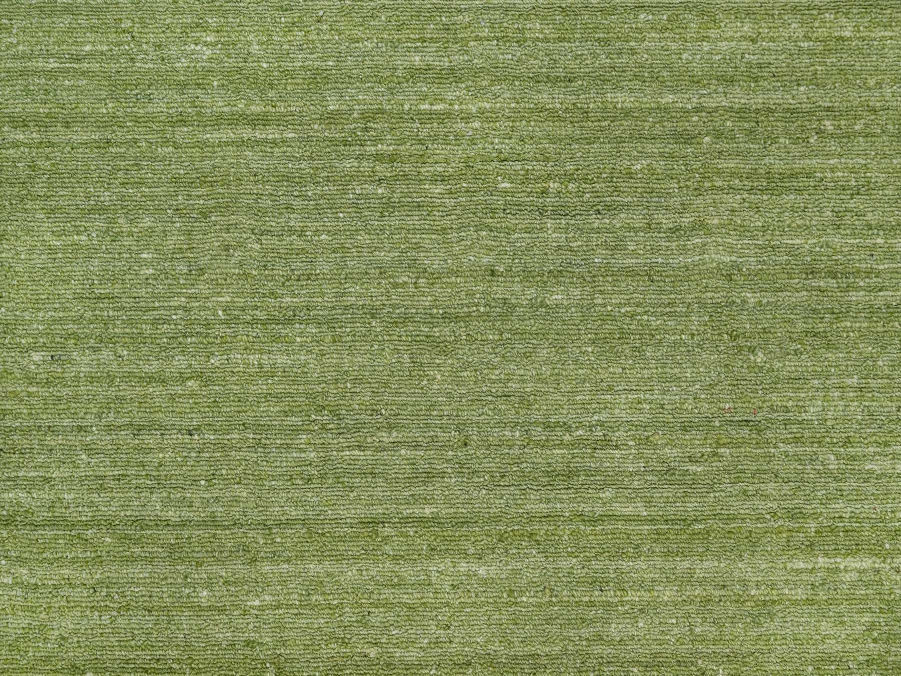 Modern / Contemporary hand-knotted wool rug in Green, 8'1" x 10'0", SKU O091194