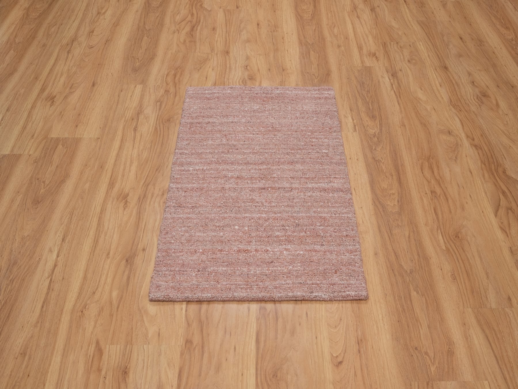 Modern / Contemporary hand-knotted wool rug in Pink, 2'0" x 3'0", SKU O091206