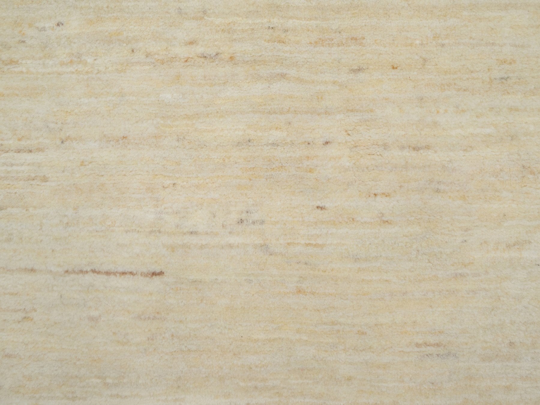 Gabbeh Modern / Contemporary hand-knotted wool runner in Ivory, 2'4" x 11'6" — SKU O091293 (view 5)