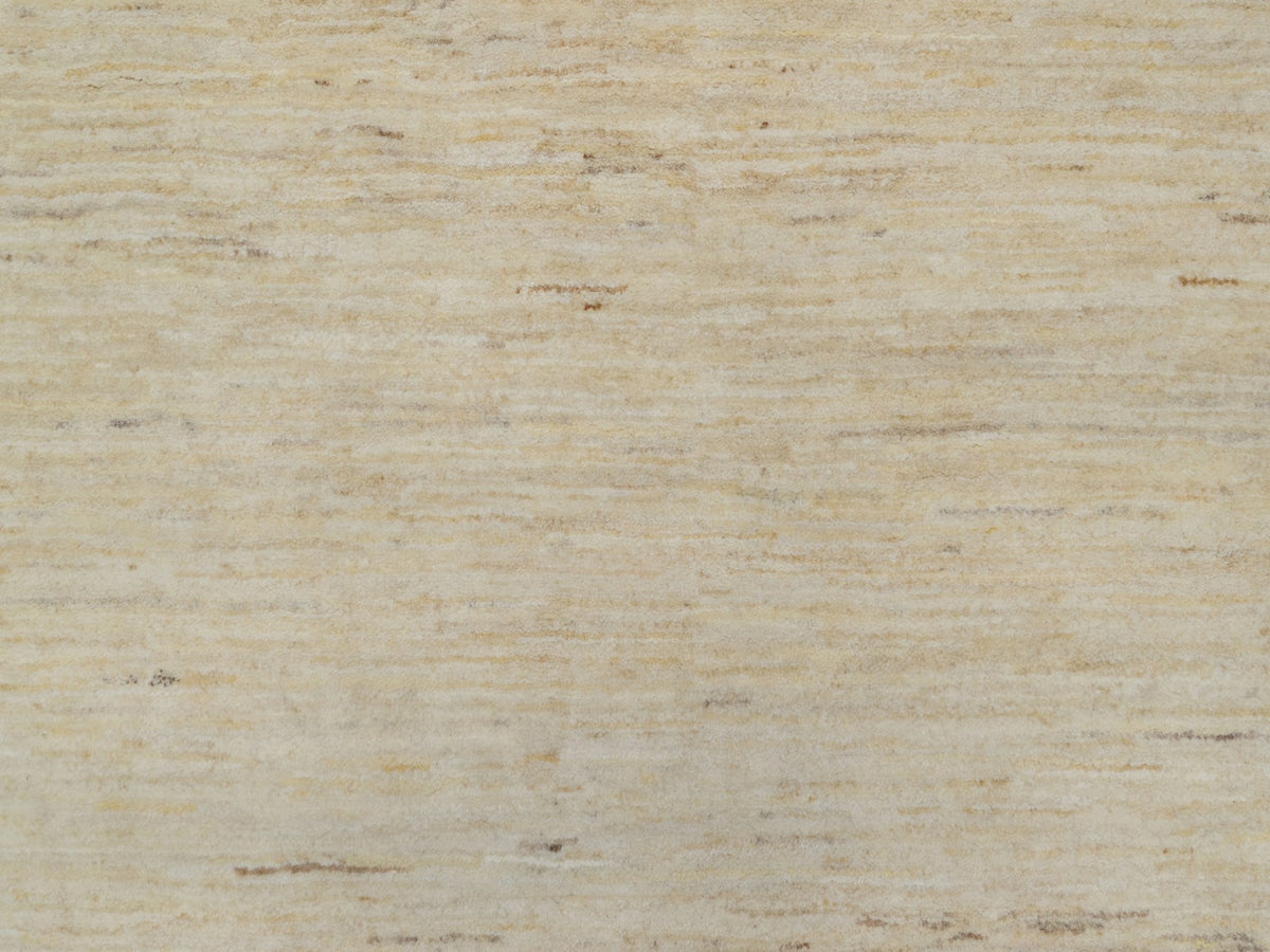 Gabbeh Modern / Contemporary hand-knotted wool rug in Ivory, 6'3" x 9'9" — SKU O091297 (view 8)