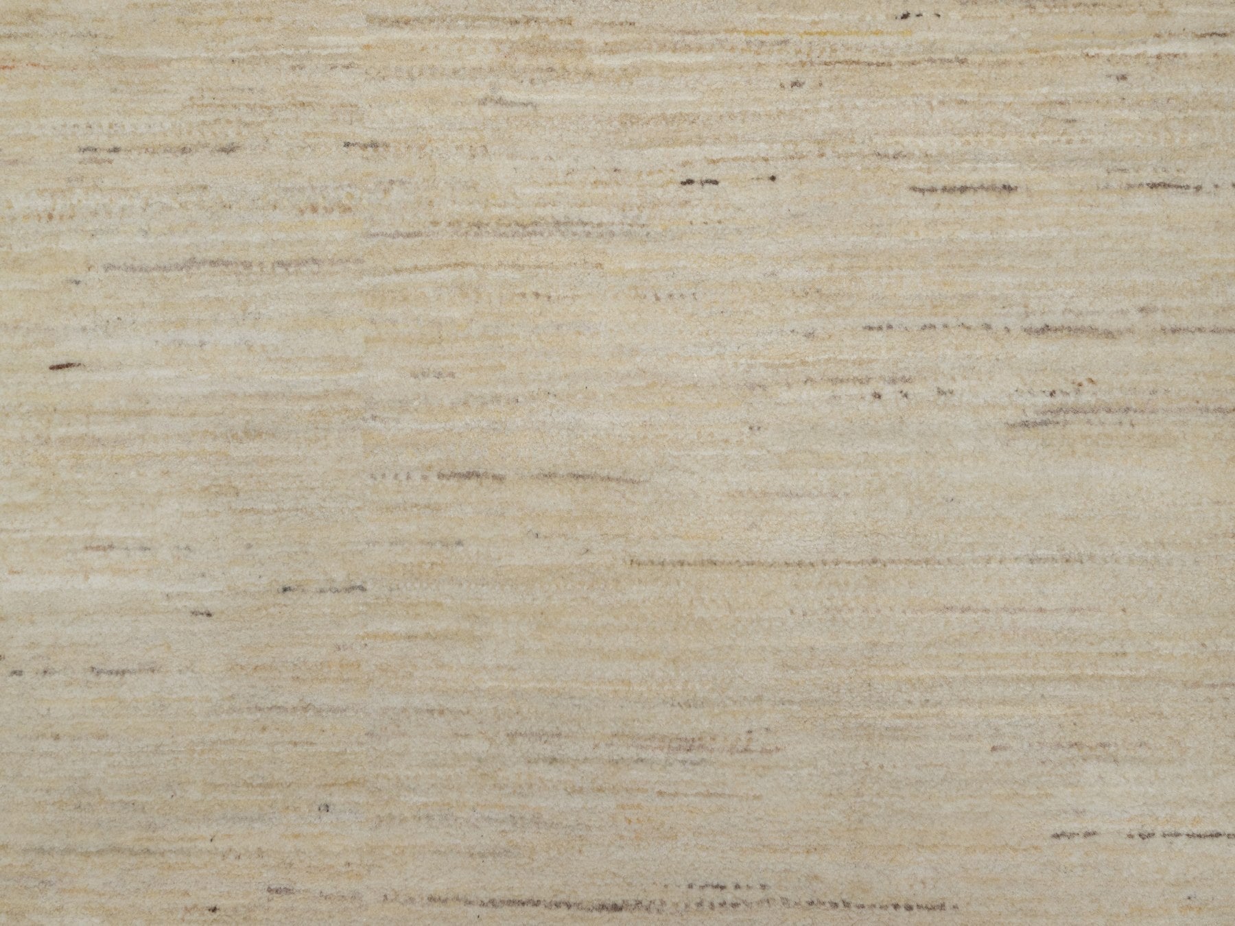 Gabbeh Modern / Contemporary hand-knotted wool runner in Ivory, 6' x 11'10" — SKU O091298 (view 8)
