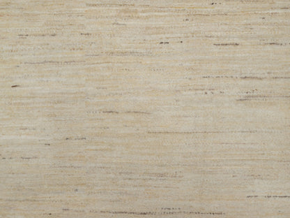 Gabbeh Modern / Contemporary hand-knotted wool runner in Ivory, 6' x 11'10" — SKU O091298 (view 8)