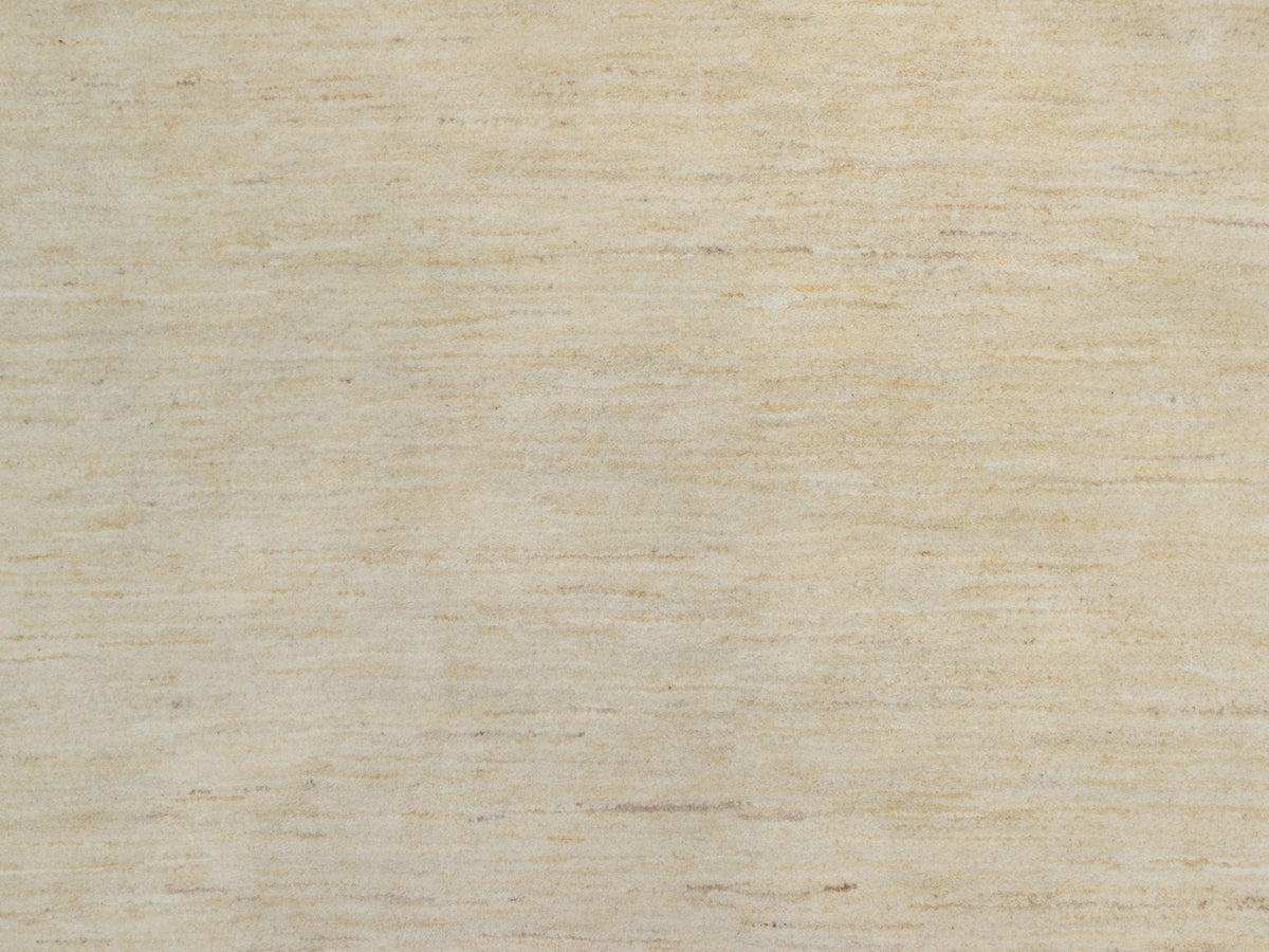 Gabbeh Modern / Contemporary hand-knotted wool rug in Ivory, 7'9" x 7'9" — SKU O091308 (view 8)