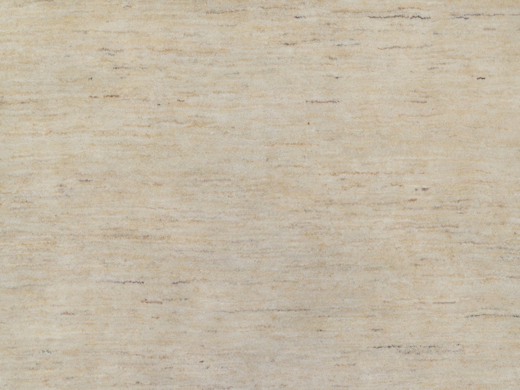 Gabbeh Modern / Contemporary hand-knotted wool runner in Ivory, 8'1" x 15'10" — SKU O091309 (view 8)