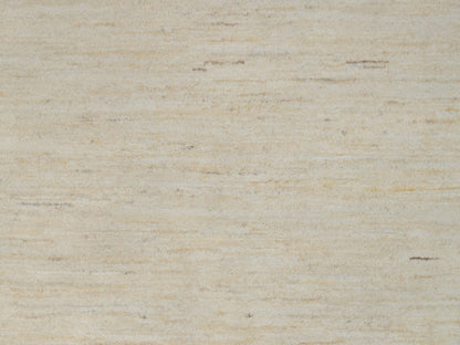 Gabbeh Modern / Contemporary hand-knotted wool rug in Ivory, 8'10" x 11'8" — SKU O091347 (view 8)