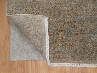 Brown 3'0" x 3'11" Mamluk Hand knotted Wool Rug - Sku: O091359