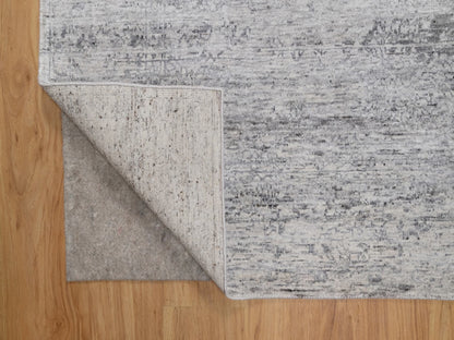 Modern / Contemporary hand-knotted wool rug in Ivory, 7'10" x 10' — SKU O091423 (view 4)