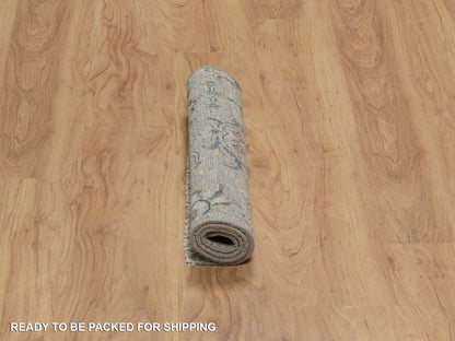 Oushak Oushak hand-knotted wool rug in Gray, 2'1" x 3'1" — SKU O091450 (view 6)