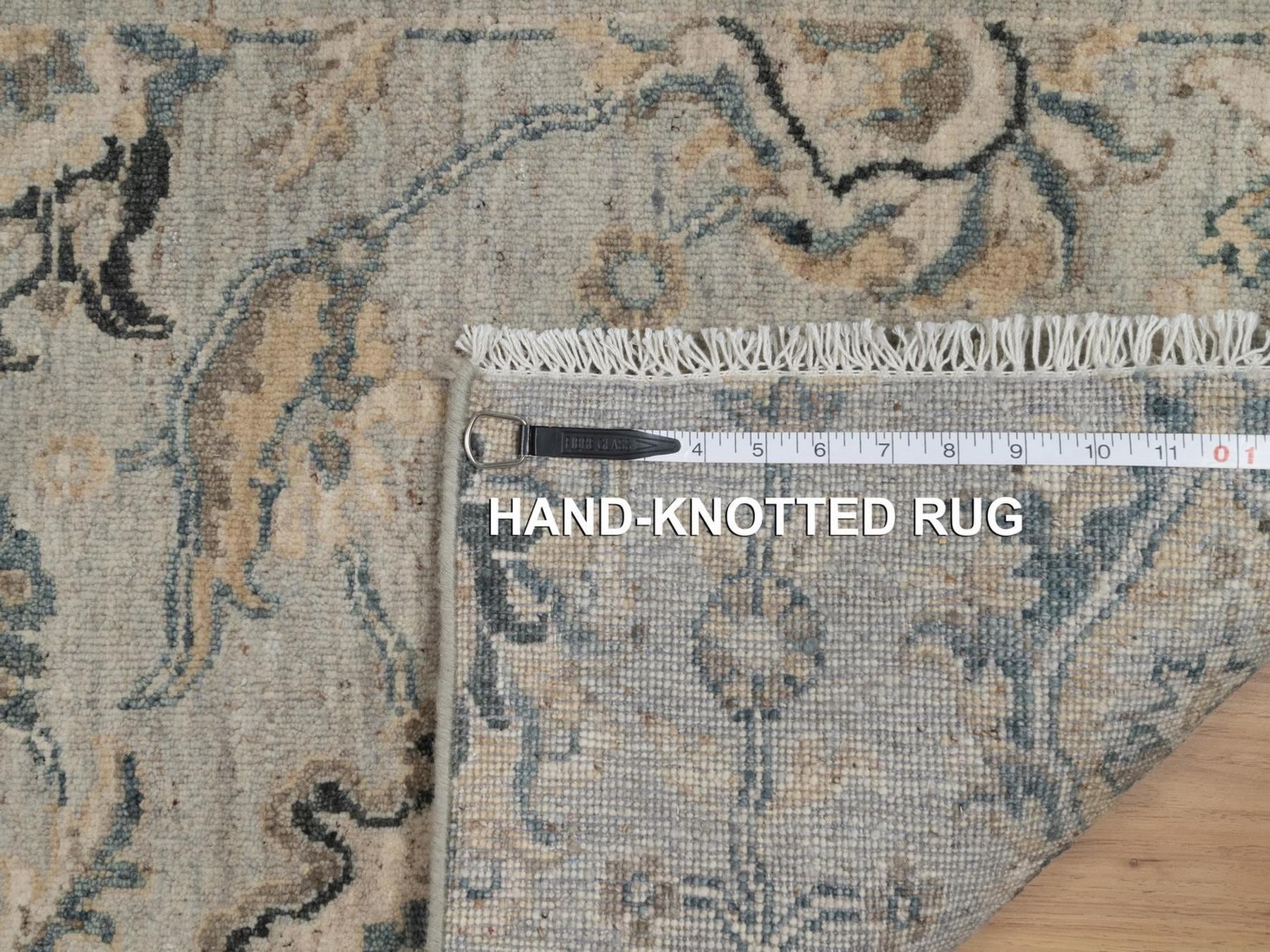 Oushak Oushak hand-knotted wool rug in Gray, 2'1" x 3'1" — SKU O091450 (view 8)