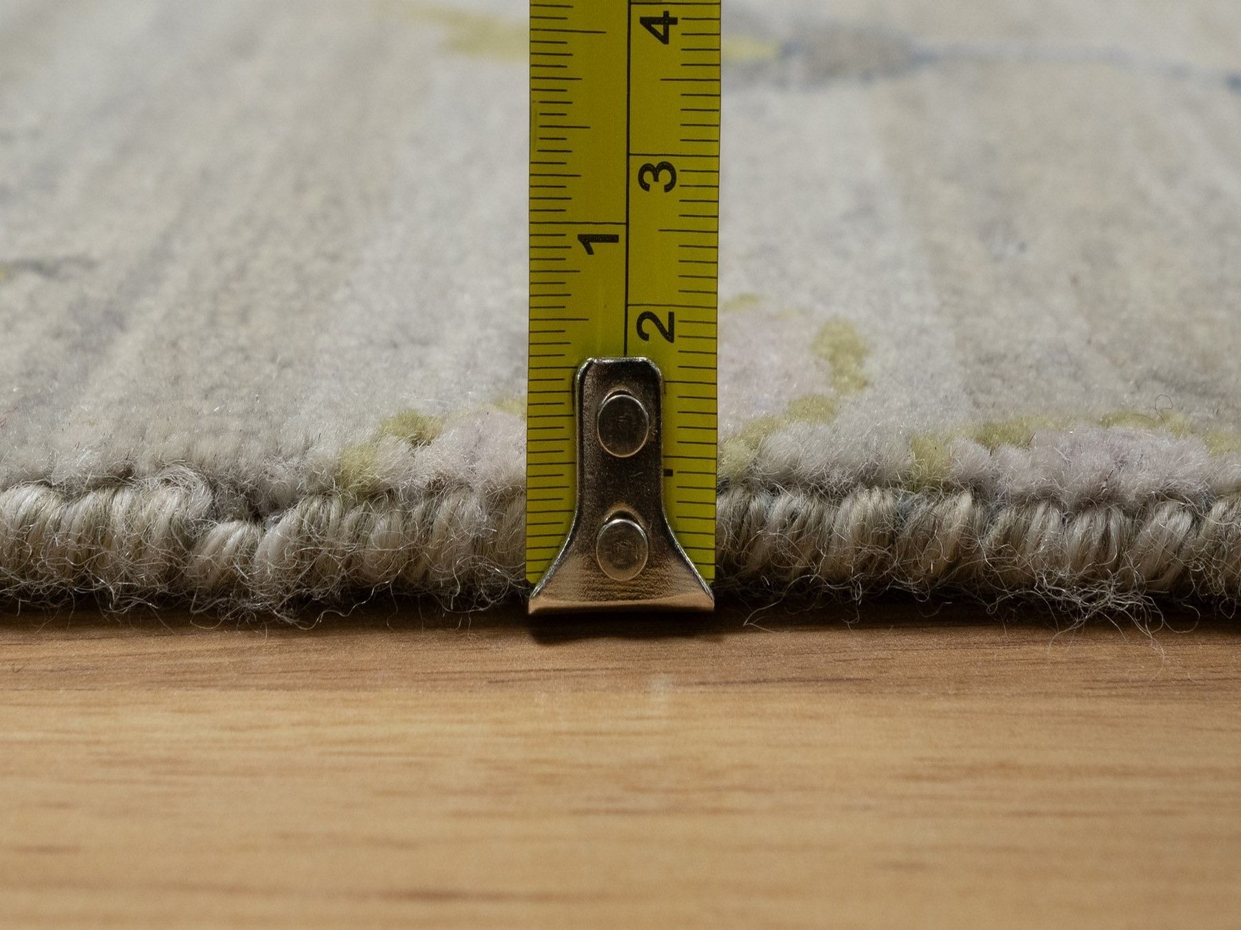 Agra Oushak hand-knotted wool rug in Gray, 2'1" x 3' — SKU O091454 (view 7)