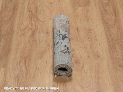 Oushak Oushak hand-knotted wool rug in Gray, 2'1" x 3' — SKU O091455 (view 6)