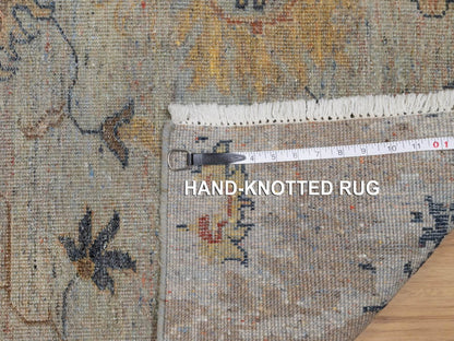 Oushak Oushak hand-knotted wool rug in Gray, 2'1" x 3' — SKU O091455 (view 8)