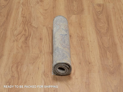Oushak Oushak hand-knotted wool rug in Beige, 2' x 3'1" — SKU O091463 (view 6)