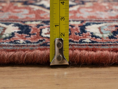 Red 2'0" x 3'0" Heriz Hand knotted Wool Rug - Sku: O091488