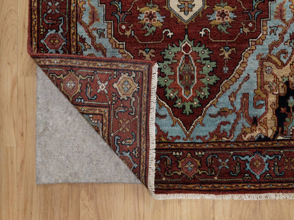 Heriz Heriz hand-knotted wool rug in Red, 3' x 5' — SKU O091497 (view 3)