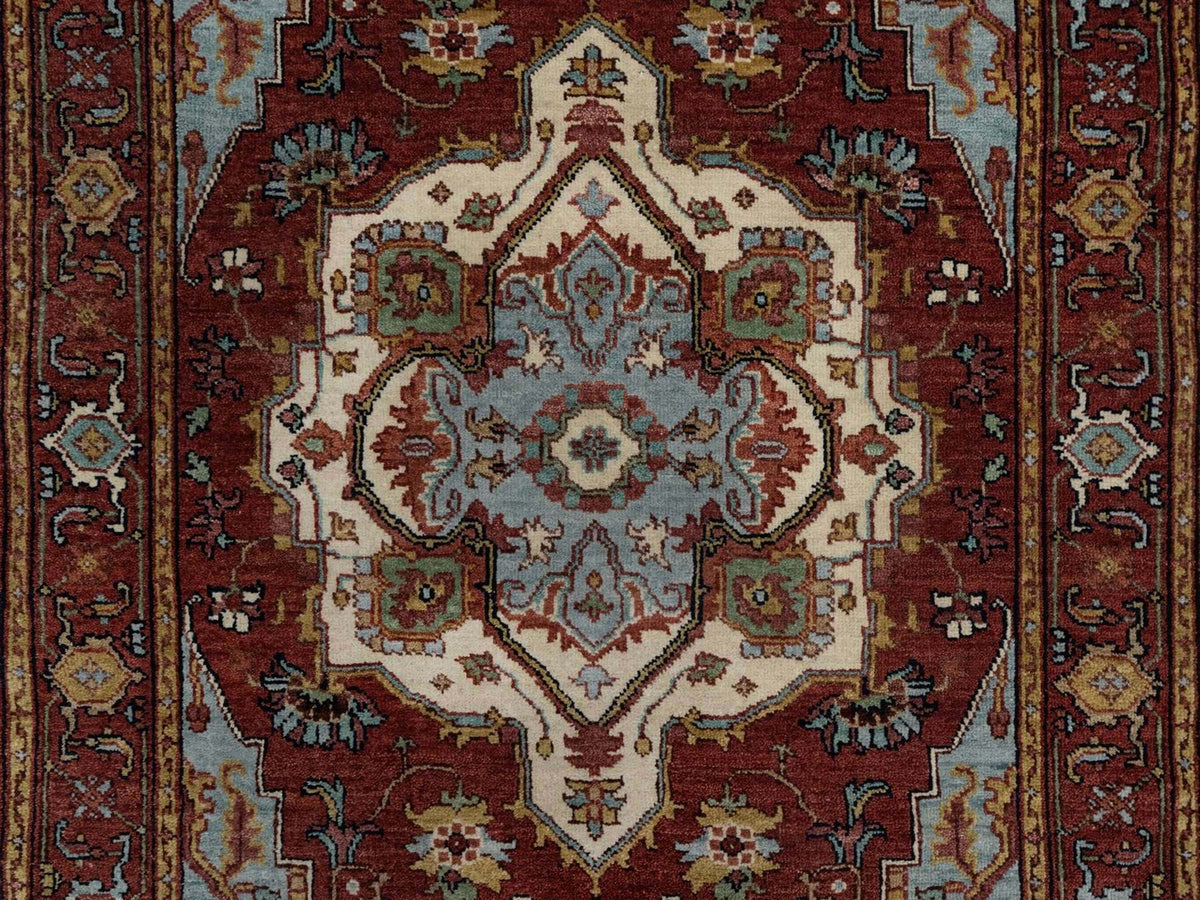 Heriz Heriz hand-knotted wool rug in Red, 3' x 5' — SKU O091497 (view 5)