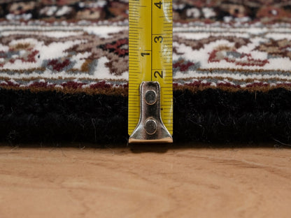 Black 2'0" x 4'2" Fine Oriental Hand knotted Wool Rug - Sku: O091568