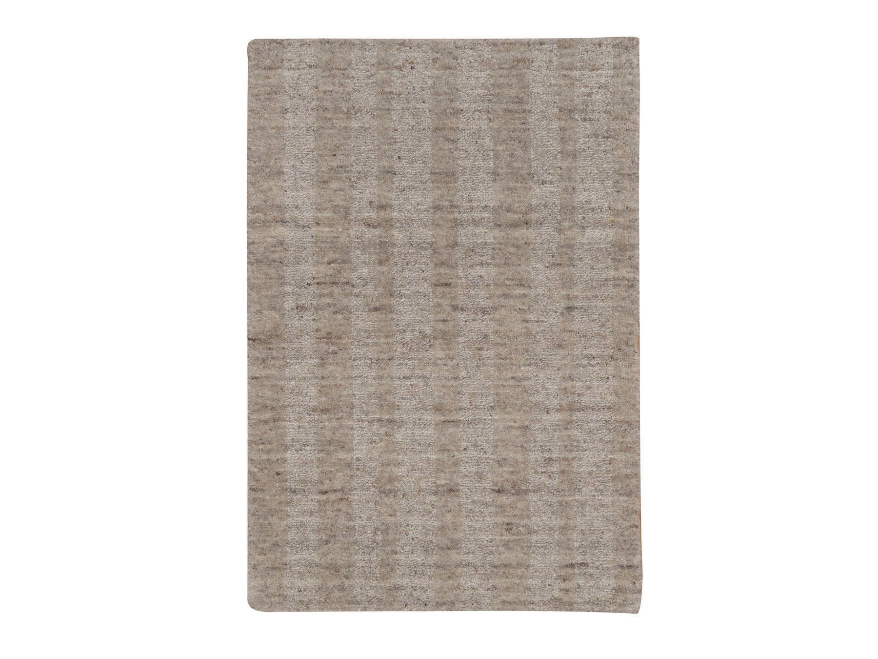 Brown 2'0" x 2'11" Modern and Contemporary Handloom Wool Rug - Sku: O091650