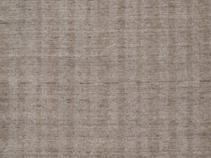 Brown 4'10" x 4'10" Modern and Contemporary Handloom Wool Rug - Sku: O091653