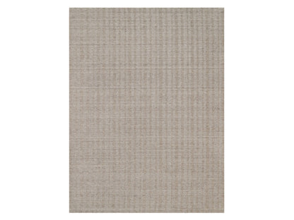Brown 9'0" x 12'0" Modern and Contemporary Handloom Wool Rug - Sku: O091663