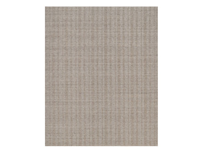 Brown 8'1" x 10'0" Modern and Contemporary Handloom Wool Rug - Sku: O091665