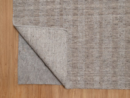 Brown 8'1" x 10'0" Modern and Contemporary Handloom Wool Rug - Sku: O091665