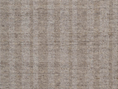 Brown 8'0" x 8'0" Modern and Contemporary Handloom Wool Rug - Sku: O091666