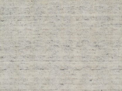 Modern / Contemporary hand-knotted wool runner in Ivory, 2'5" x 10' — SKU O091670 (view 5)