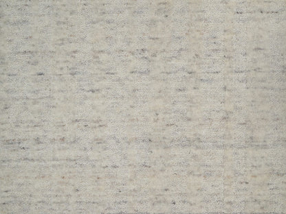 Modern / Contemporary hand-knotted wool runner in Ivory, 2'8" x 8' — SKU O091672 (view 5)