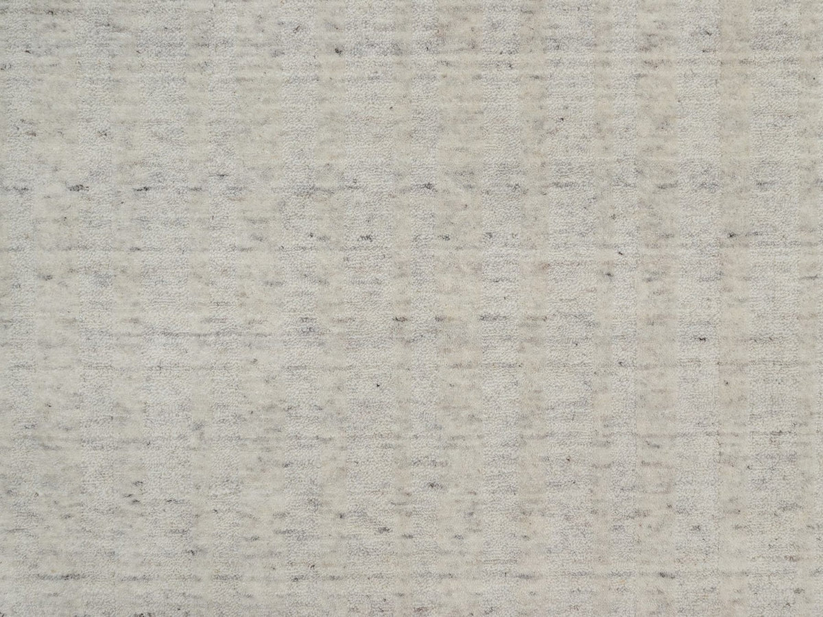 Modern / Contemporary hand-knotted wool rug in Ivory, 8'1" x 10' — SKU O091677 (view 8)
