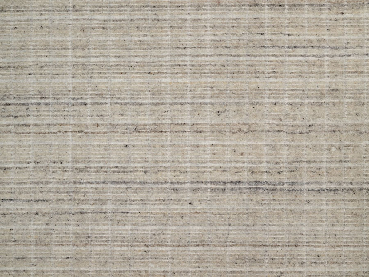 Modern / Contemporary hand-knotted wool rug in Ivory, 9'1" x 12' — SKU O091685 (view 8)