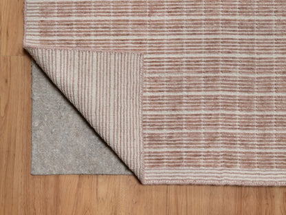 Modern / Contemporary hand-knotted wool rug in Pink, 10'1" x 14' — SKU O091695 (view 4)